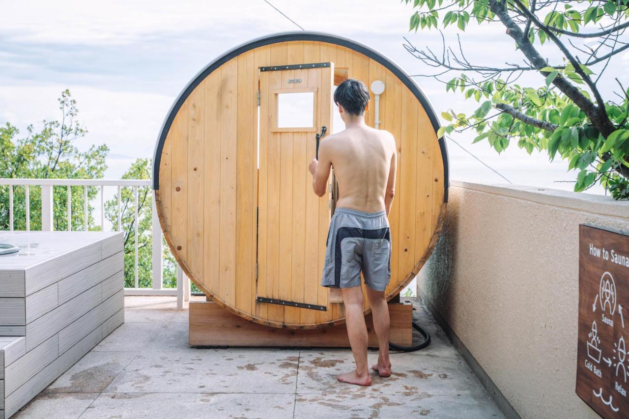 てんとうみ 渋川海岸グランピング Tentoumi Shibukawa Beach Glamping Tamano Ngoại thất bức ảnh