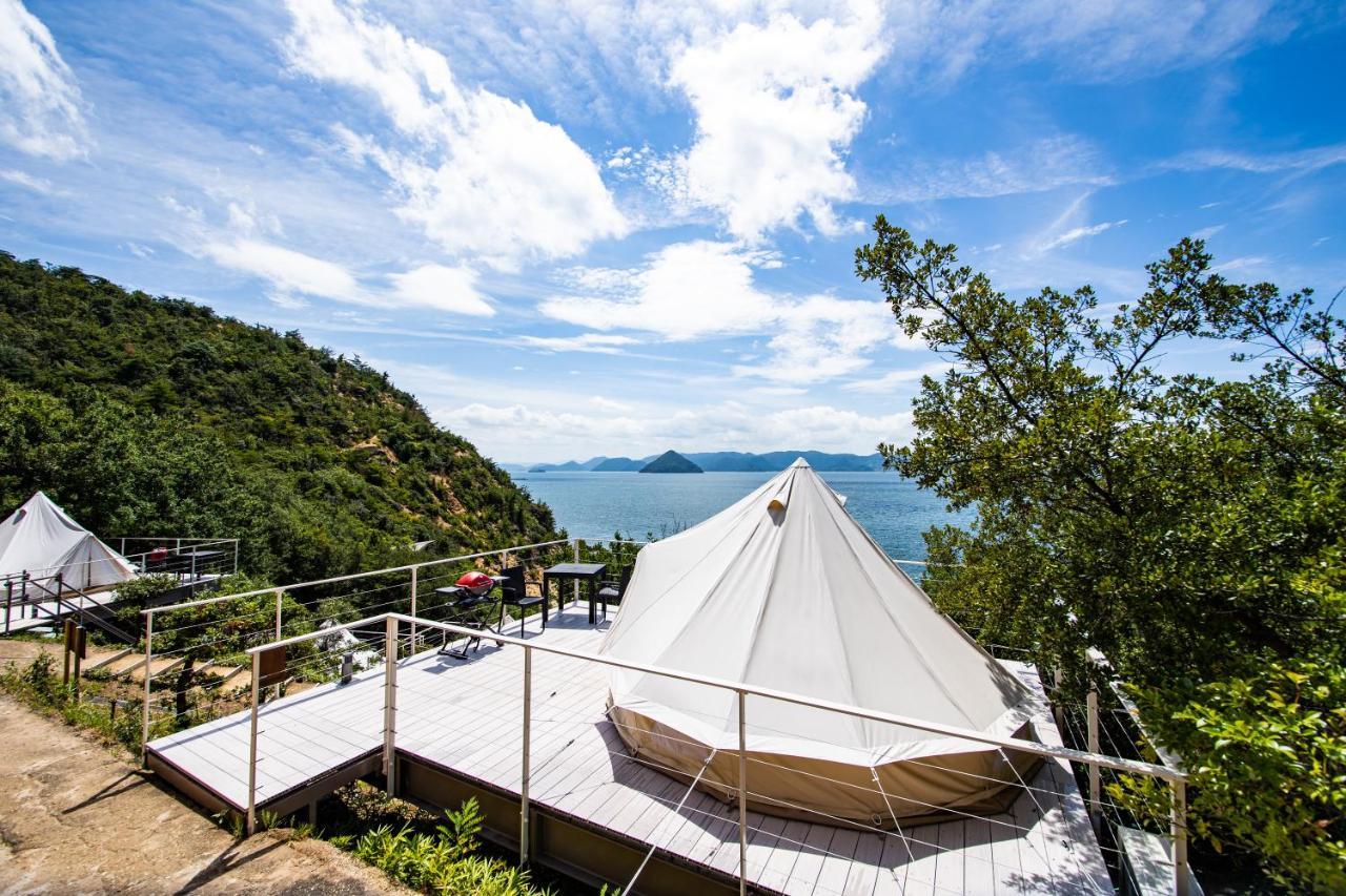 てんとうみ 渋川海岸グランピング Tentoumi Shibukawa Beach Glamping Tamano Ngoại thất bức ảnh