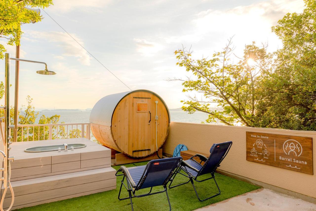 てんとうみ 渋川海岸グランピング Tentoumi Shibukawa Beach Glamping Tamano Ngoại thất bức ảnh